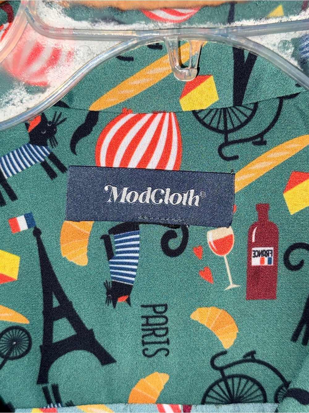 ModCloth Women’s Call It a Classic Camp Collar Long Sleeve Shirt-L-EC - Picture 2 of 12